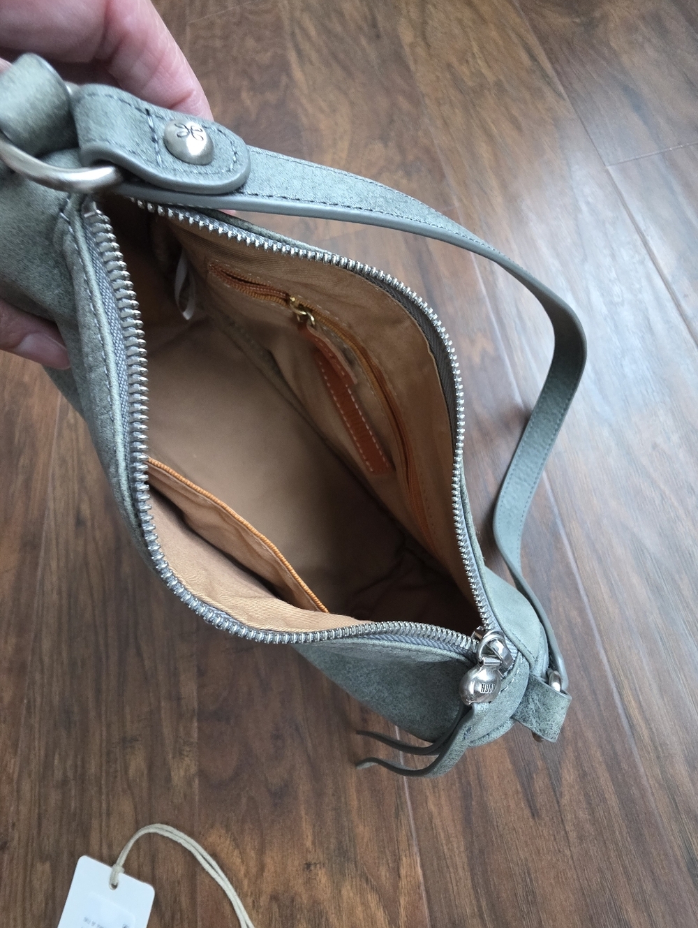 HOBO Gray Small Shoulder Bag - Picture 5 of 10